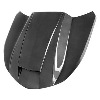Anderson Composites® - CP-Style Double Sided Gloss Carbon Fiber Hood