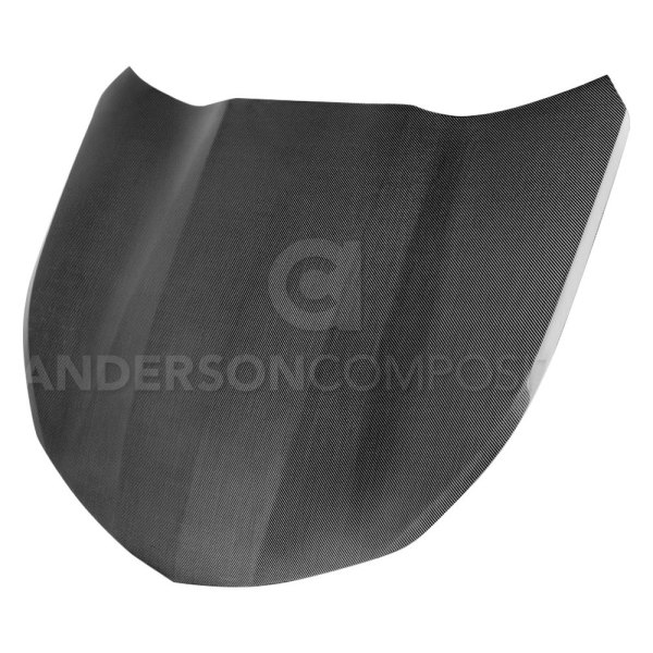 Anderson Composites® - OE-Style Gloss Carbon Fiber Hood