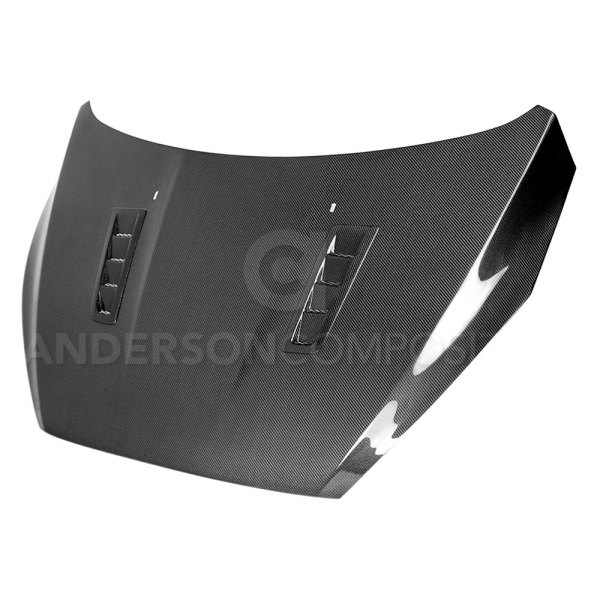 Anderson Composites® - RS-Style Gloss Carbon Fiber Hood