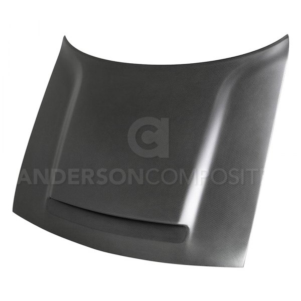 Anderson Composites® - Type-OE Style Matte Dry Carbon Fiber Hood