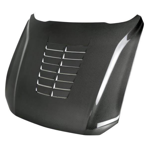 Anderson Composites® - Type-GT5 Style Gloss Carbon Fiber Hood