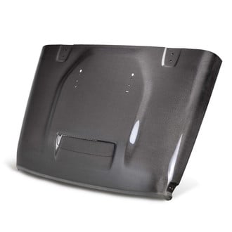 Anderson Composites® - Style-MO Gloss Carbon Fiber Hood