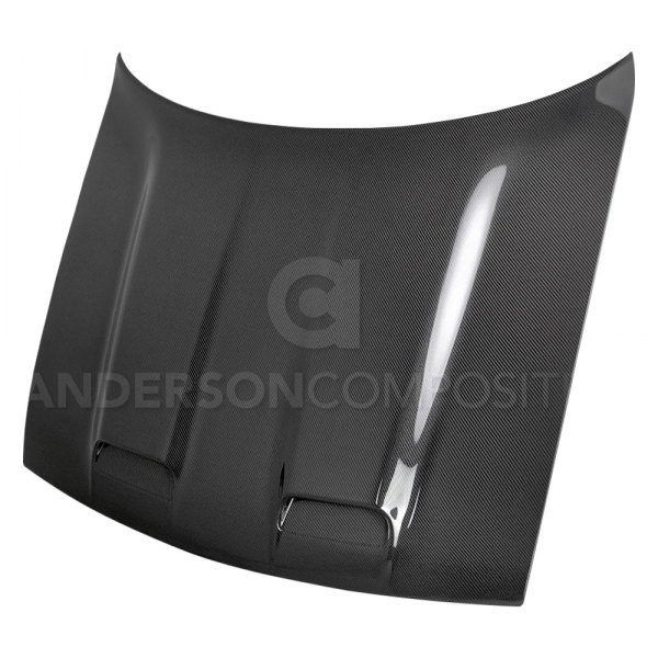 Anderson Composites® - Redeye Type-RE Gloss Carbon Fiber Hood