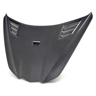 Anderson Composites® - Type-GT Gloss Carbon Fiber Hood