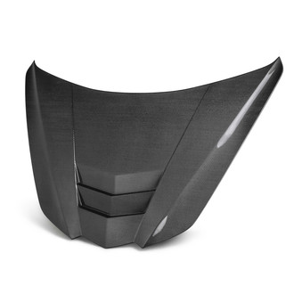 Anderson Composites® - Type-LT Gloss Carbon Fiber Double Sided Hood