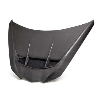 Anderson Composites® - Type-Z1 Gloss Carbon Fiber Double Sided Hood