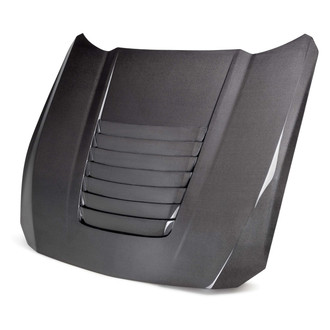 Anderson Composites® - Type-GT5 Gloss Carbon Fiber Double Sided Hood