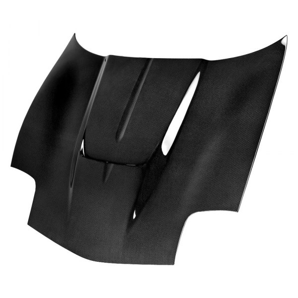 Anderson Composites® - TM-Style Gloss Carbon Fiber Hood