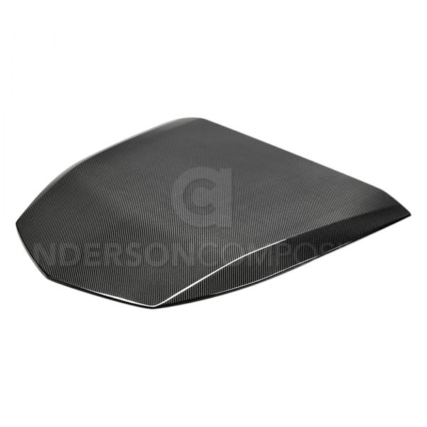 Anderson Composites® - OE-Style Gloss Carbon Fiber Hood Insert