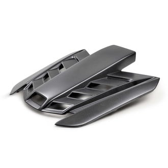 Anderson Composites® - Matte Dry Carbon Fiber Roof Scoop