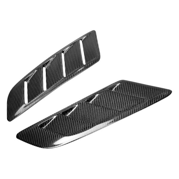 Anderson Composites® - AB-Style Gloss Carbon Fiber Hood Vents
