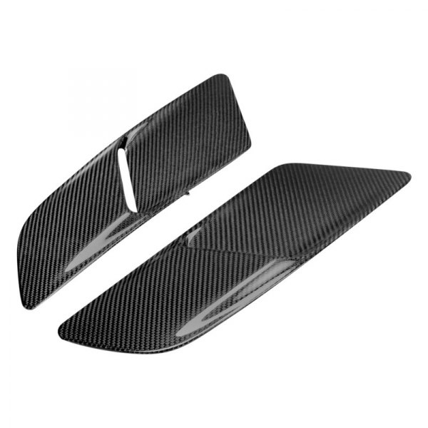 Anderson Composites® - OE-Style Gloss Carbon Fiber Hood Vents