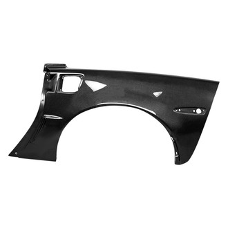 Anderson Composites® - Type-ZR1 Style 1.65" Wider Gloss Carbon Fiber Rear Fenders