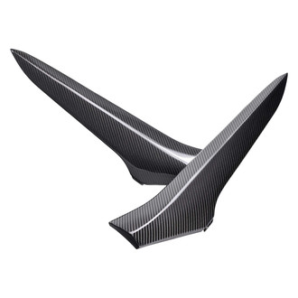 Anderson Composites® - Gloss Carbon Fiber Rear Side Scoops