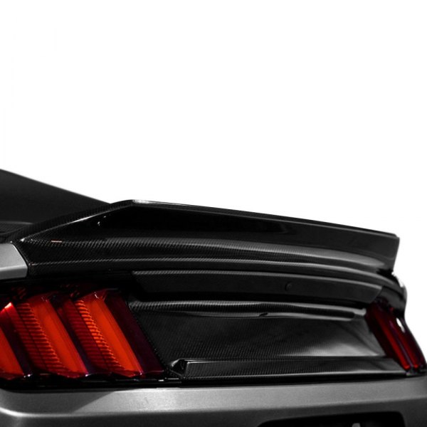 Anderson Composites® - Type-ST Style Carbon Fiber Double Sided Decklid with Integrated Spoiler