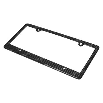 Anderson Composites® - 4 Holes Black License Plate Frame