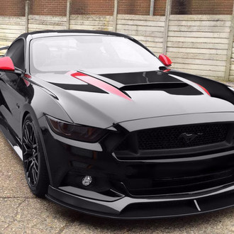 Anderson Composites® - Black Mustang