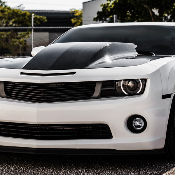 Anderson Composites® - White Chevy Camaro