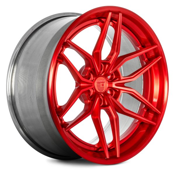 ANRKY® - AN36 3PC Ice Brushed Red