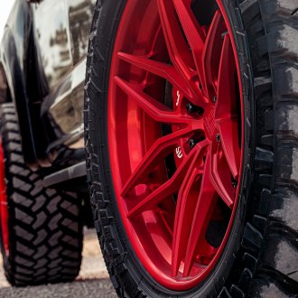 ANRKY® AN36 Ice Brushed Red Center Ford F150 Raptor