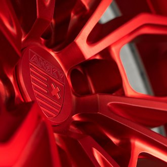 ANRKY® AN36 Ice Brushed Red Center