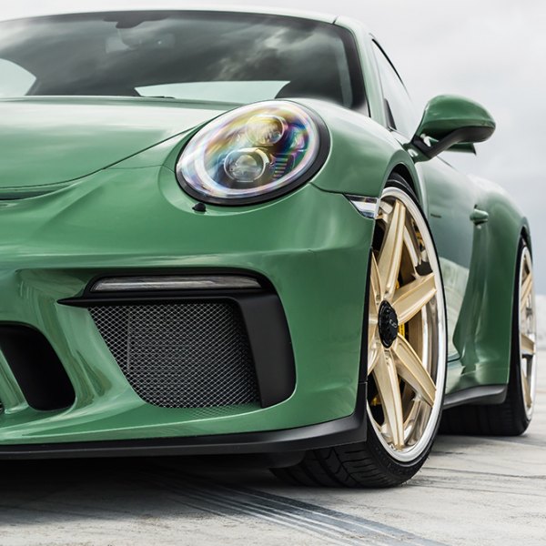 ANRKY® AN36 Tumble Gold Center Mirror Polished Outer Porsche 991 GT3