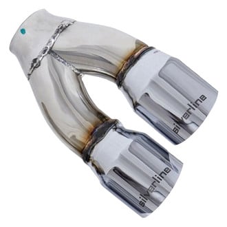 Ansa® - Silverline™ 304 SS Round Weld-On Dual Exhaust Tip