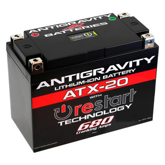 Antigravity Batteries® - RE-START Series ATX20 Battery with Built-In Jump-Starting