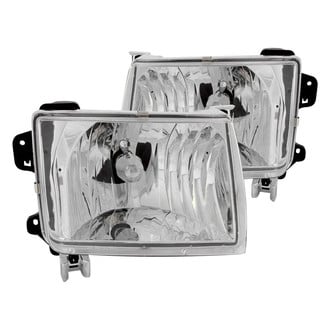 Anzo® - Driver and Passenger Side Chrome Euro Headlights
