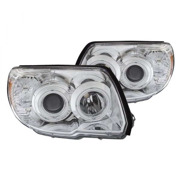 Anzo® - Chrome CCFL Halo Projector Headlights, Toyota 4Runner