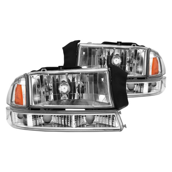 Anzo® - Chrome Euro Headlights
