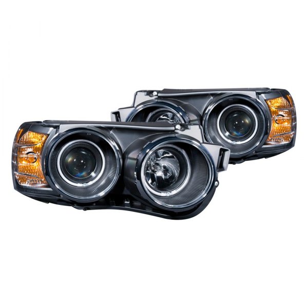 Anzo® - Black CCFL Halo Projector Headlights, Chevy Sonic
