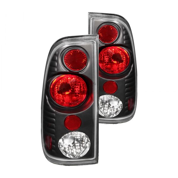 Anzo® - Black/Red G2 Euro Tail Lights