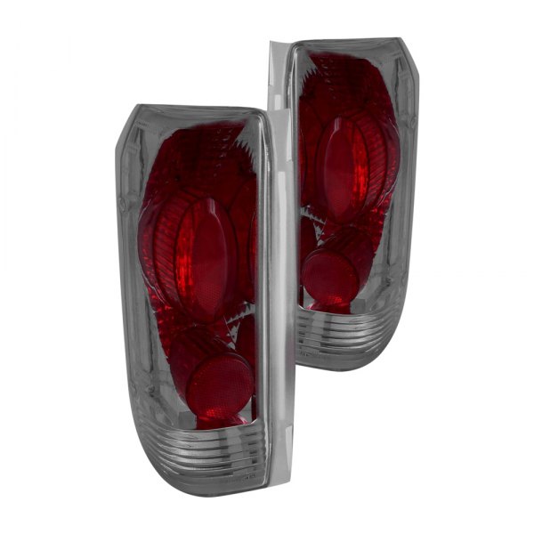Anzo® - Chrome Red/Smoke G2 Euro Tail Lights