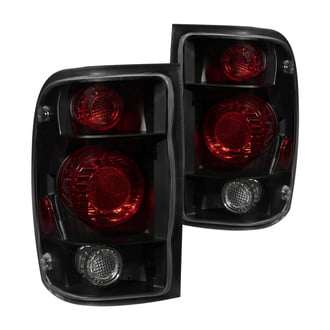 Anzo® 211178 - Driver and Passenger Side Black Red/Smoke G2 Euro Tail Lights