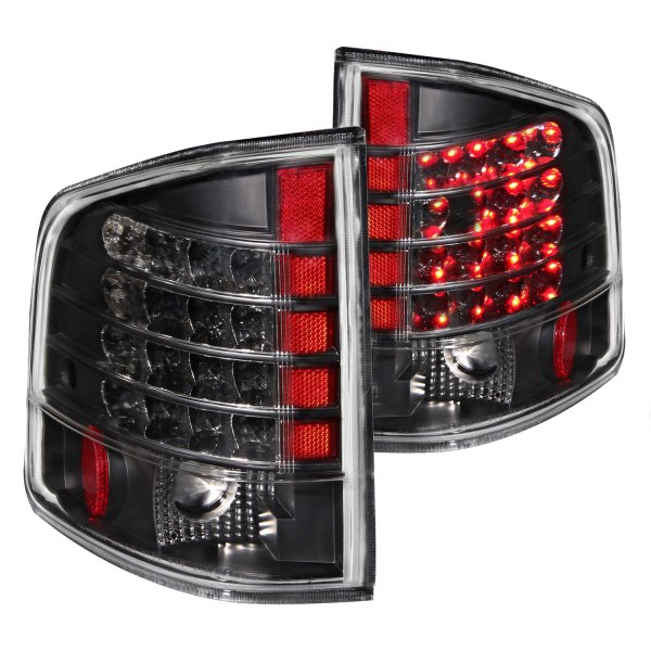 Anzo® - Black LED Tail Lights