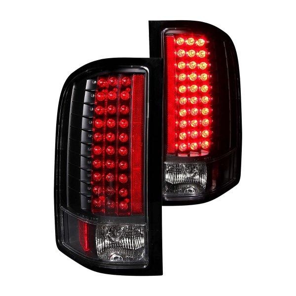 Anzo® - Black LED Tail Lights