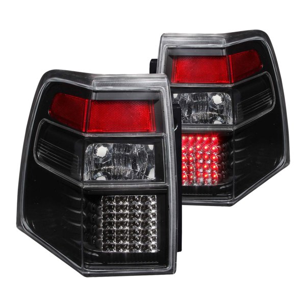 Anzo® - Black LED Tail Lights, Ford Expedition