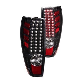 Anzo® - Driver and Passenger Side Black LED Tail Lights