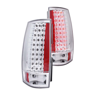 Anzo® - Driver and Passenger Side Chrome G4 LED Tail Lights