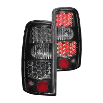 Anzo® - Driver and Passenger Side Black/Smoke LED Tail Lights