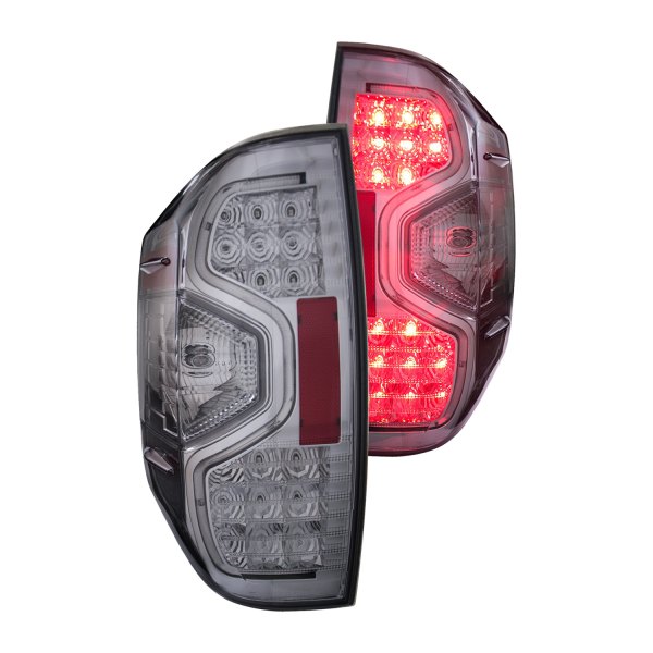 Anzo® - Chrome LED Tail Lights, Toyota Tundra