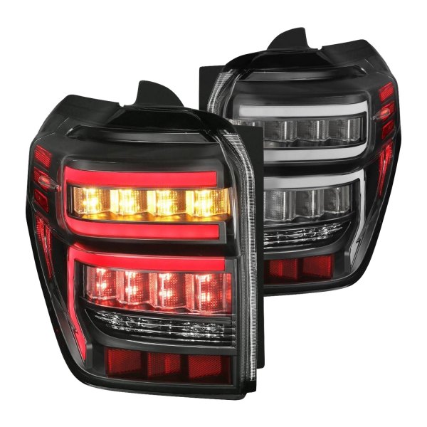 Anzo® - Sequential Fiber Optic LED Tail Lights, Toyota 4Runner