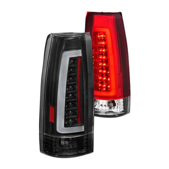 Anzo® - Driver and Passenger Side Black LED Tail Lights