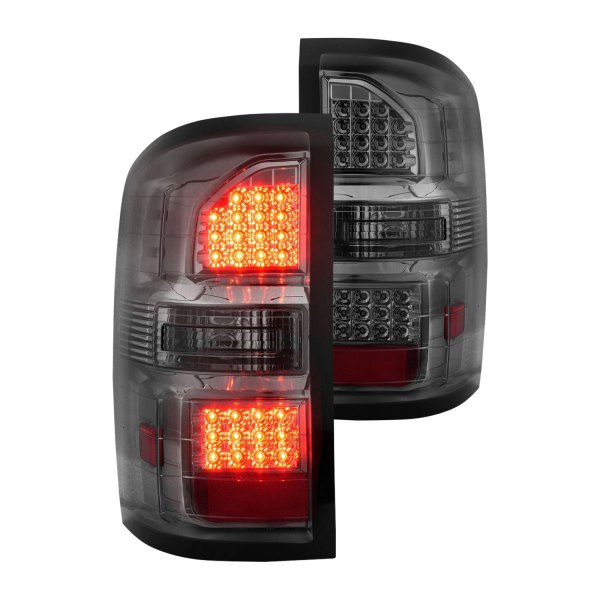 Anzo® - Black/Smoke LED Tail Lights