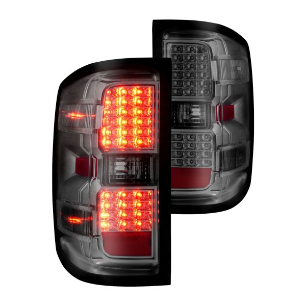 Anzo® - Black/Smoke LED Tail Lights