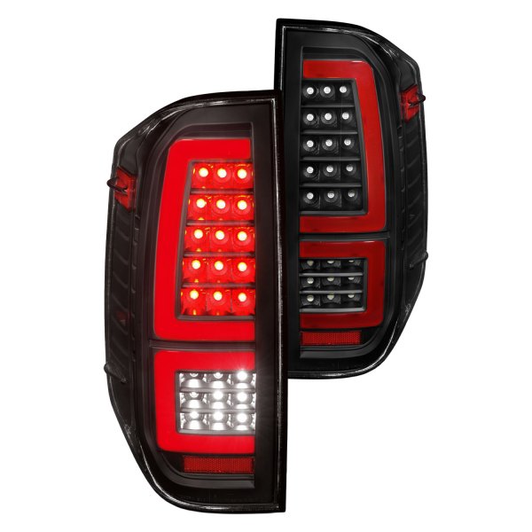 Anzo® - Black Sequential Fiber Optic LED Tail Lights