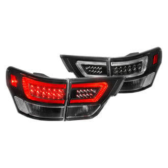 Anzo® - Driver and Passenger Side Black LED Tail Lights