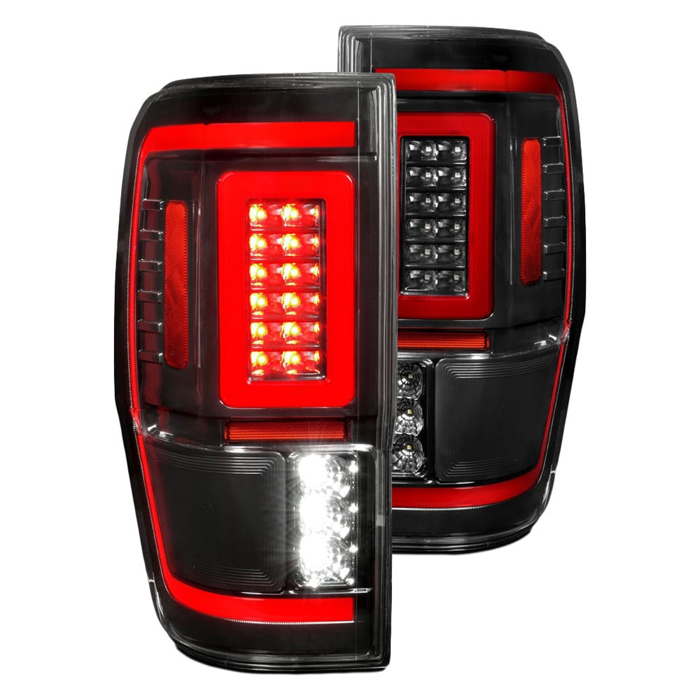 Anzo® 311446 - Driver and Passenger Side Black LED Tail Lights