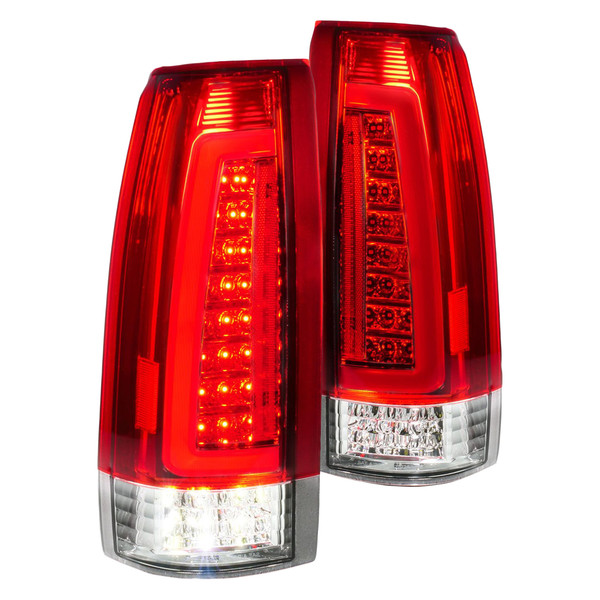 ANZO LED Tail Light Assembly Red/Clear Lens Pair | Chevrolet Tahoe (07-14) (311297) main image 1